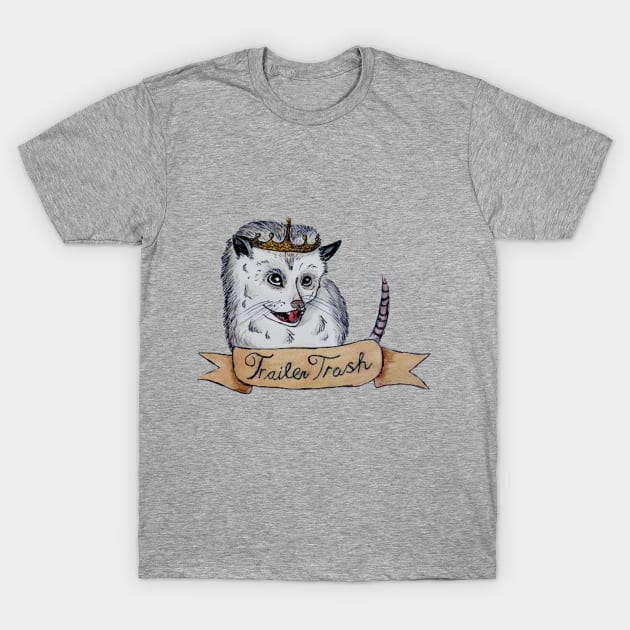 Trailer Trash Princess T-Shirt by Animal Surrealism